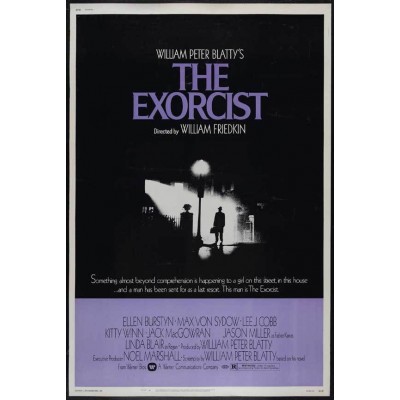 THE EXORCIST Movie Poster [Licensed-NEW-USA] 27x40" Theater Size (1973) V2   322078613845
